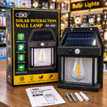 CBK BK-888 Solar Motion Sensor Outdoor Wall Lamp